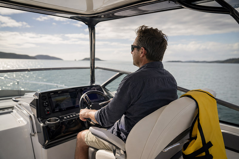 Steering toward the open water